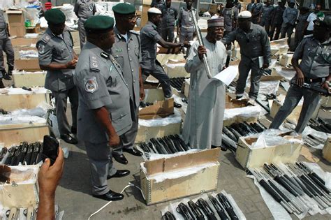 Nigerian Customs uncovers 475 arms in Apapa - Daily Post Nigeria