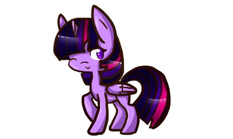 Chibi Twilight Sparkle by Le-Poofe on DeviantArt