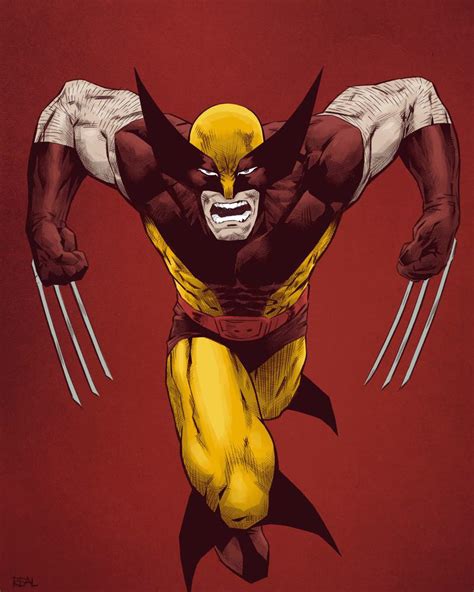 Wolverine Costume Evolution part 1 on Behance