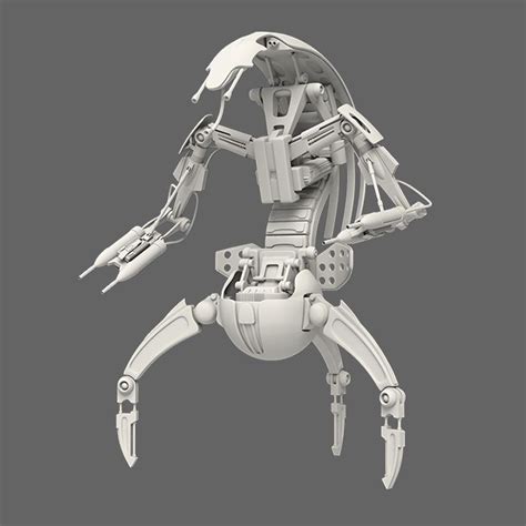 Star Wars Droideka modèle 3D $99 - .lxo .3ds - Free3D