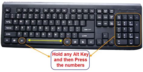 ALT Key Shortcuts to Insert Symbols in Windows » WebNots