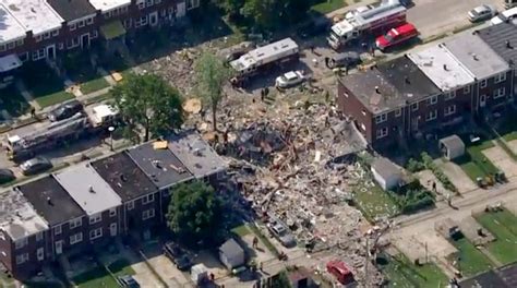 ‘Major’ gas explosion levels 3 Baltimore homes; 1 dead, 1 trapped - syracuse.com