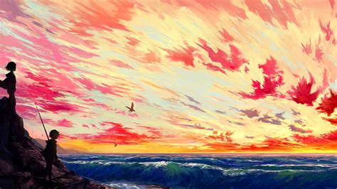 Anime Artwork Landscape 4k Wallpapers - Wallpaper Cave