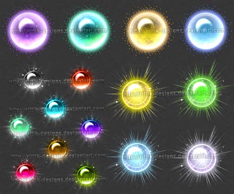 Magic Orbs 1 (downloadable stock) by Rittik-Designs on DeviantArt