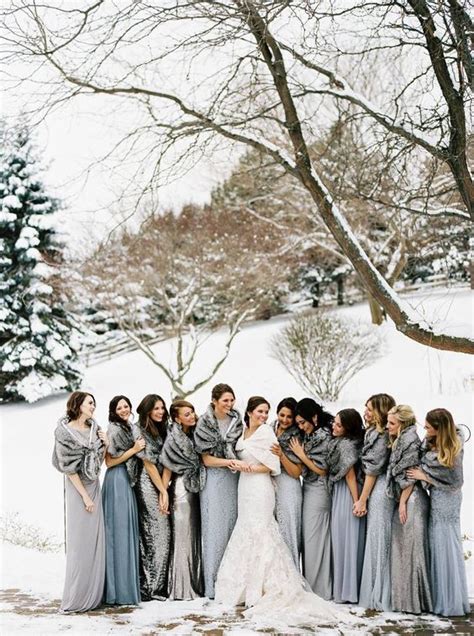 ️ 60 Wonderful Winter Wedding Ideas - Hi Miss Puff