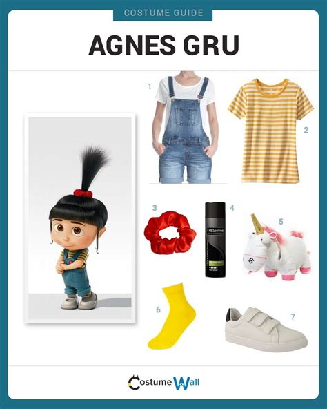 Dress Like Agnes Gru | Cute halloween costumes, Despicable me costume, Agnes costume