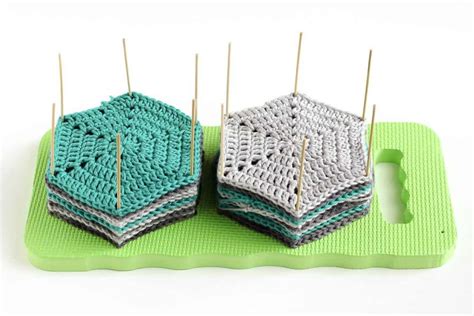 How to Block Crochet with Easy DIY Blocking Board