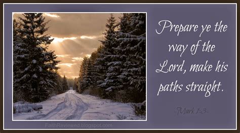 Faith Reviewed: Prepare the Way