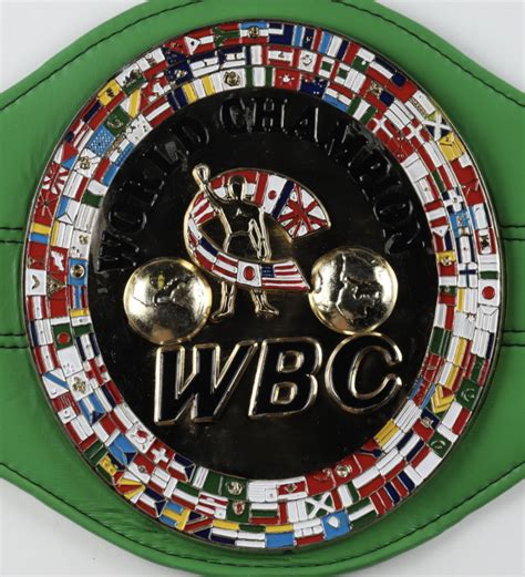 Mike Tyson Signed World Champion WBC Belt (JSA & Fiterman) | Pristine ...