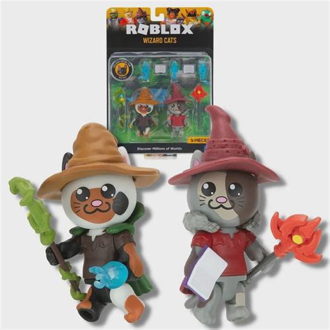 Bonecos Roblox - Wizard Cats - Pack com 2 Figuras - Sunny | Submarino