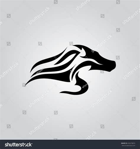 Horse Icon Logo Stock Vector (Royalty Free) 630278810 | Shutterstock