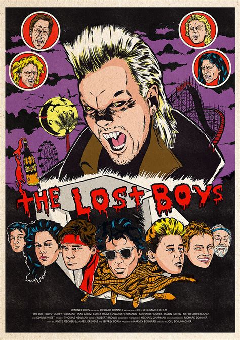 The Lost Boys by Anteo Pérez - Home of the Alternative Movie Poster -AMP-