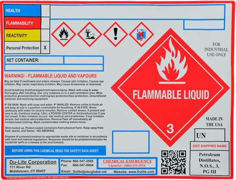 Chemical Drum Labels, GHS, Custom Drum Labels, Manufacturers of Labels