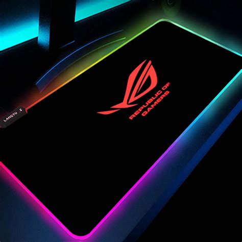 City Asus Rog Pc Accessories Rgb Led Mouse Pad Gaming Play Mats Gaming ...