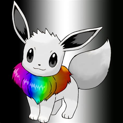 Eevee Rainbow Shiny by EpicGordoMan on DeviantArt