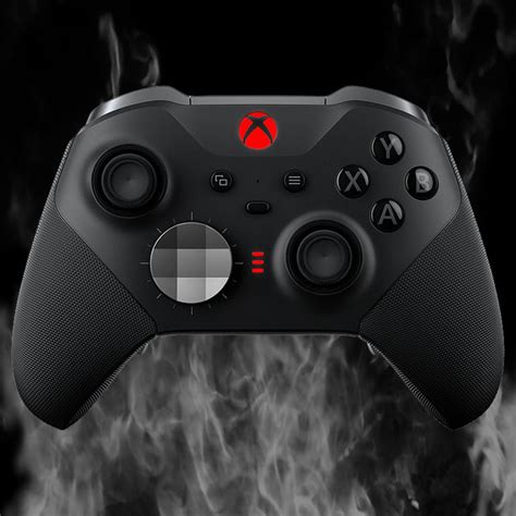 Xbox Elite Series 2 Custom Modded Controller Red LED