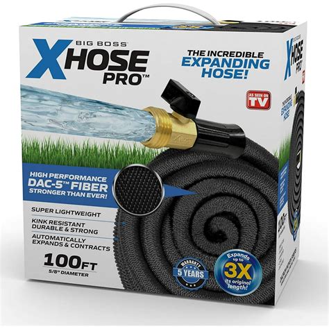 Xhose Pro DAC-5 High Performance Lightweight Expandable Garden Hose ...