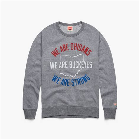 We Are Ohioans Crewneck | Buckeye Strong Ohio Sweatshirt – HOMAGE