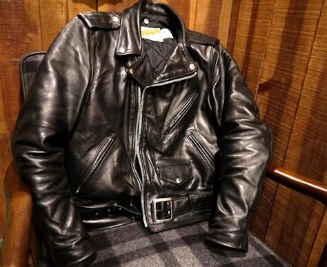 Eat Till Tummy Full: Schott Classic Perfecto Leather Motorcycle Jacket 118