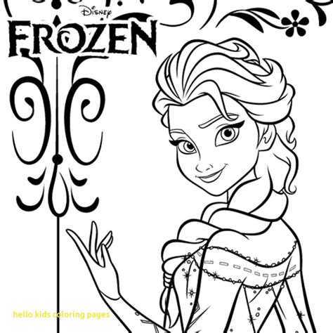 Hello Kids Coloring Pages at GetColorings.com | Free printable colorings pages to print and color