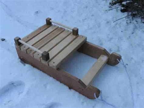 DIY snow sled - Handyman tips