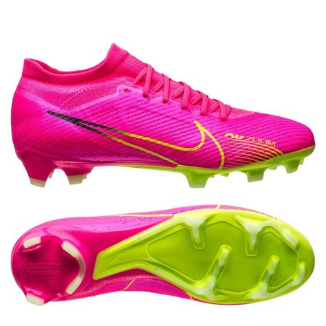 Nike Air Zoom Mercurial Vapor 15 Pro FG Luminous - Pink Blast/Volt/Gridiron