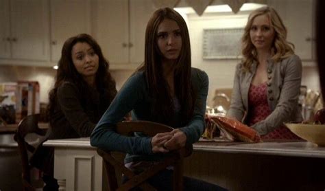 Caroline Forbes, Elena Gilbert, and Bonnie Bennett | Vampire diaries ...