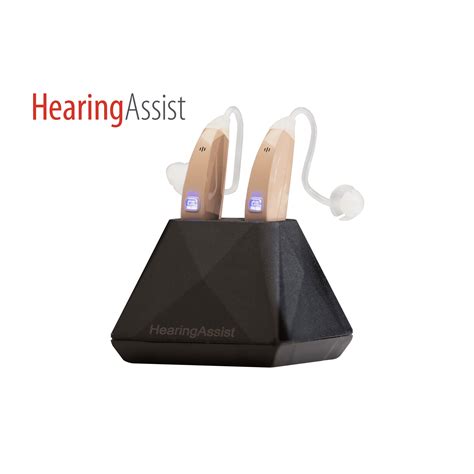 HEARING ASSIST Bluetooth Rechargeable Hearing Aid for Both Ears, App ...