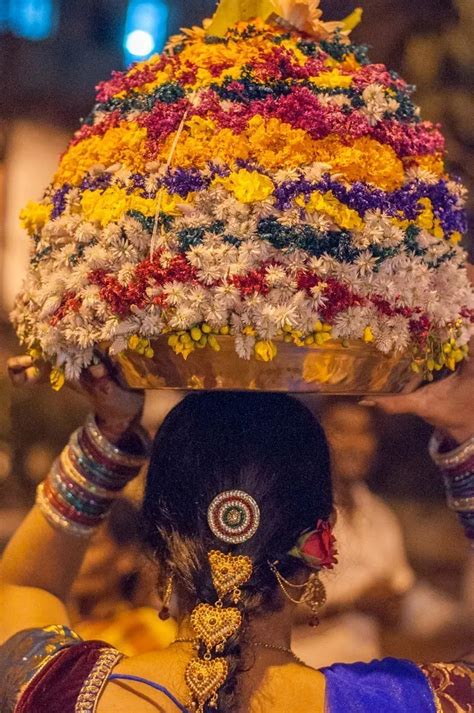 Pin on Bathukamma Festival