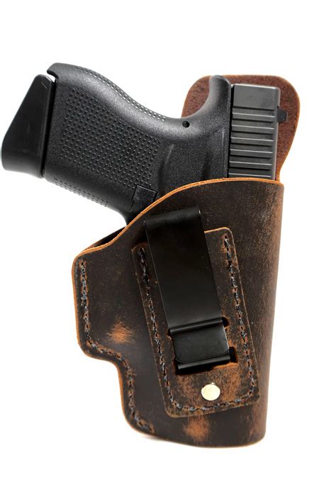 Ruger SR9 Compact IWB Leather Holster - Concealed Carry Holster