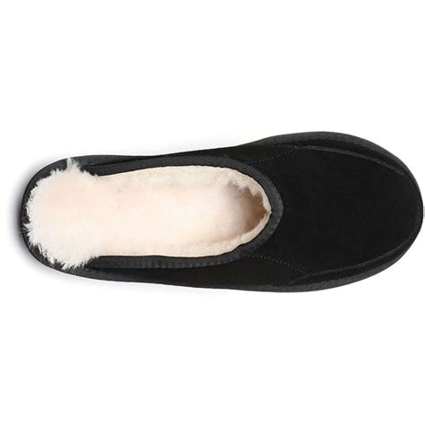 UGG Australian Shepherd Panel Scuff Slippers Black Mens Size 39 ...