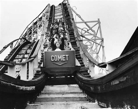 Paragon Park's Comet Roller Coaster | Parks, England and Roller coasters