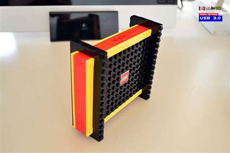 The 1TB USB 3.0 External Hard Drive Built with LEGO Bricks | Gadgetsin
