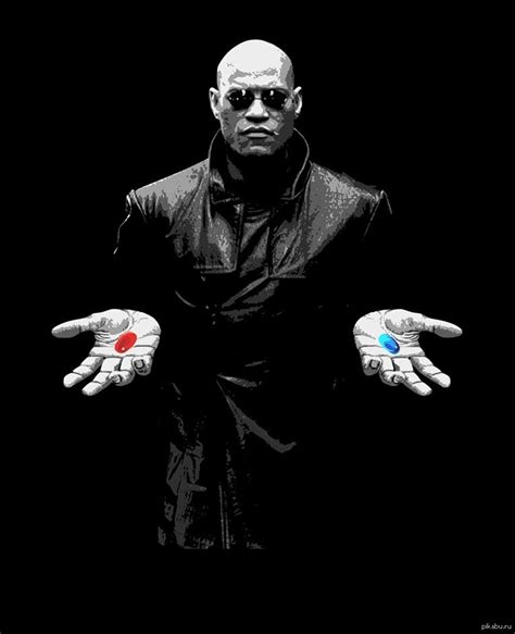 Create comics meme "blue pill, Morpheus choice, red or blue pill matrix photo" - Comics - Meme ...