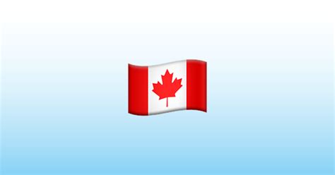 Flag: Canada Emoji 🇨🇦