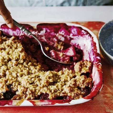 Rachel Ama's Apple Berry Crumble | Vegan Bake | Recipe | Apple and ...