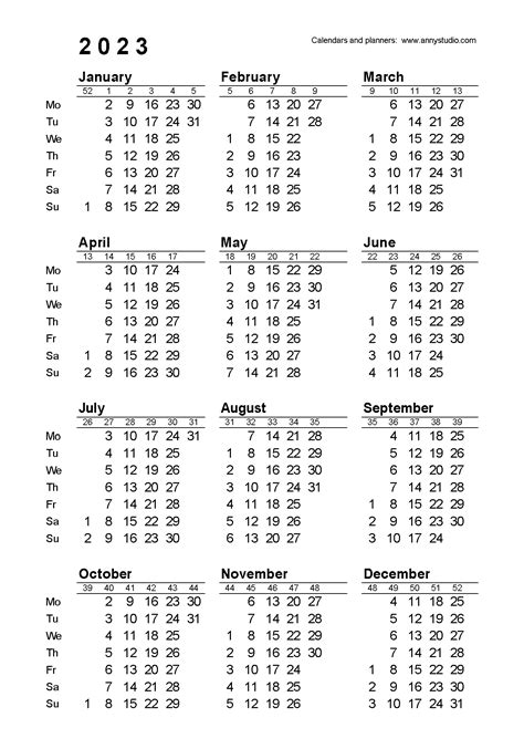 Free printable calendars and planners 2021, 2022 and 2023 | Calendar ...