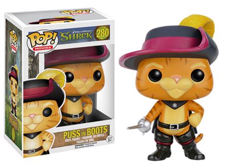 Funko Shrek Funko POP Movies Puss In Boots Vinyl Figure 280 - ToyWiz