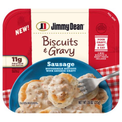 Jimmy Dean Biscuits & Gravy, Sausage