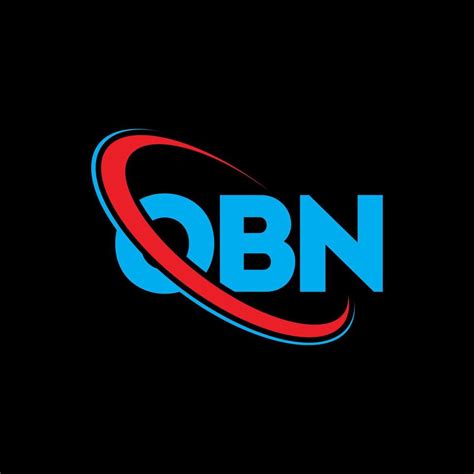 OBN logo. OBN letter. OBN letter logo design. Initials OBN logo linked with circle and uppercase ...