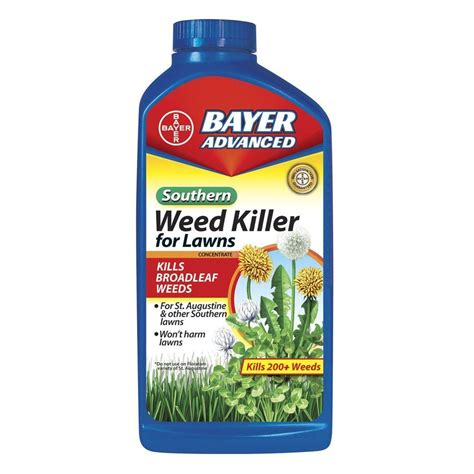 Bayer Advanced 32 oz. Concentrate Southern Weed Killer for Lawns-502890 ...