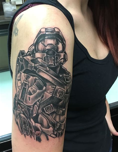 Master chief tattoo | TATTOO