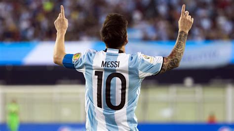 Leo Messi matches all-time Argentina goals record in Copa win - Copa América 2016 - Football ...