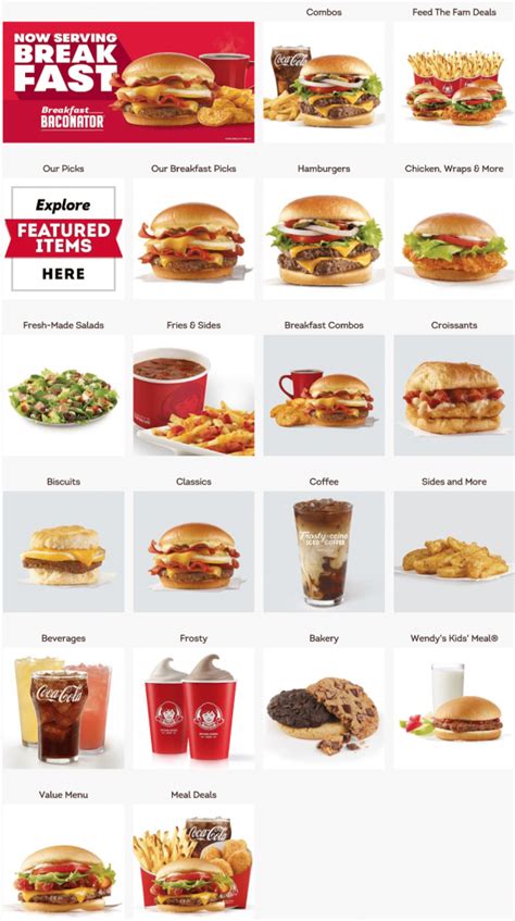 Wendys Breakfast Menu With Prices 2025 - Sibel Corrinne