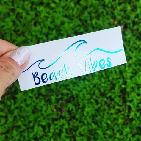 🌊🐳🦀🦐🐚Beach Vibes 😎🐟🐙⚓⛵☀️🌞🌊⛱️ | Surf stickers, Beach vibe, Car decals