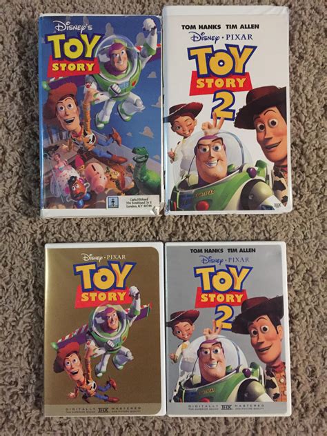 The 2 First Toy Story Films on VHS and DVD by richardchibbard on DeviantArt