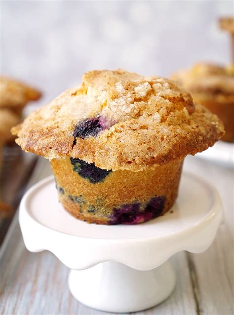 The Best Bakery-Style Blueberry Muffin Recipe Ever! - Happiness is Homemade