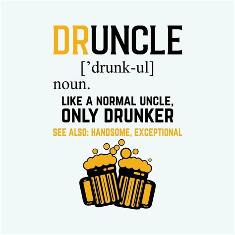 Funny Druncle Drinking funny t-shirt design 24569362 Vector Art at Vecteezy