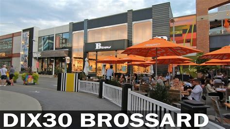 Trendy Shopping Mall DIX30 in Brossard, Quebec (South Shore of Montreal ...