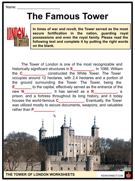 Tower of London Facts & Worksheets | History, Architecture, Significance